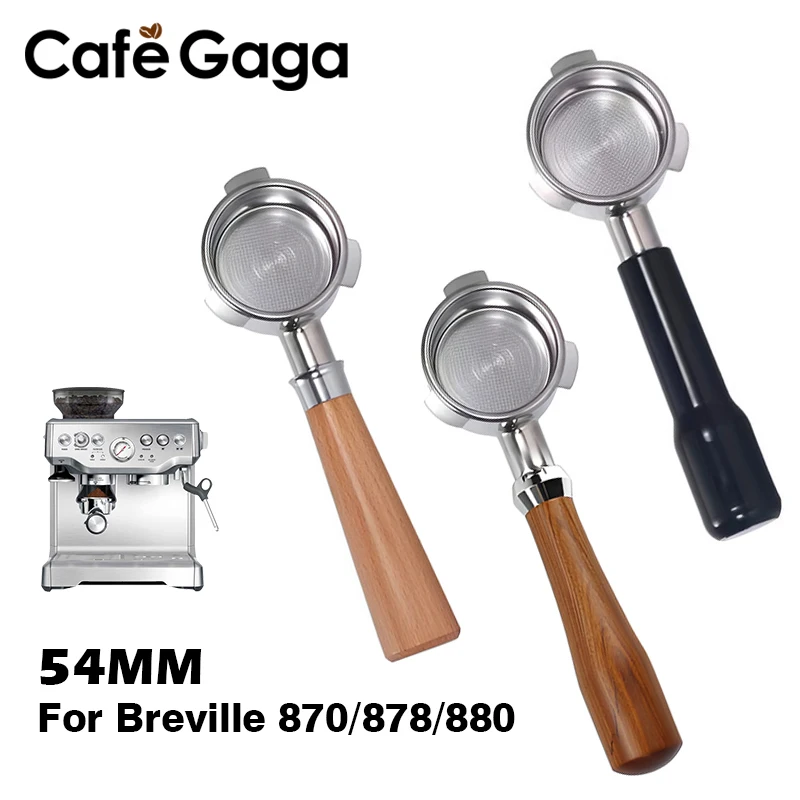 Breville Espresso Bes870 - 54mm Coffee Bottomless Portafilter Naked For