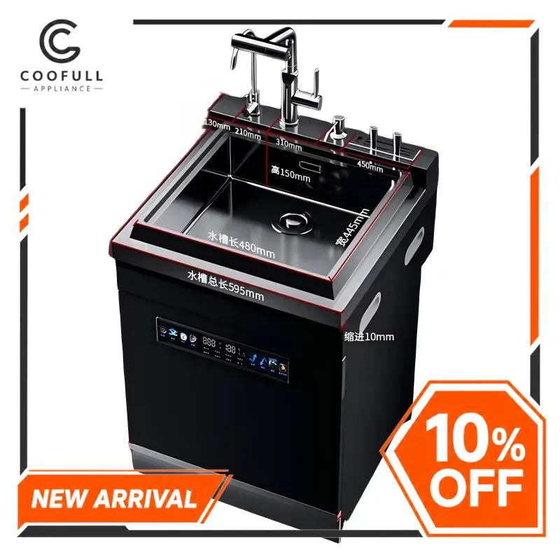 Kitchen Appliances Combo - 600mm Built In Dishwasher 12 Place