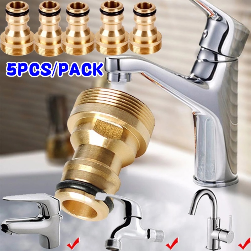1/ 5PCS Universal Brass Tap Ki - Kitchen Appliances Restaurant 评论和价格