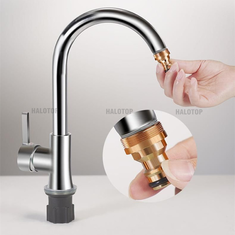 1/ 5PCS Universal Brass Tap Ki - Kitchen Appliances Restaurant 评论和价格