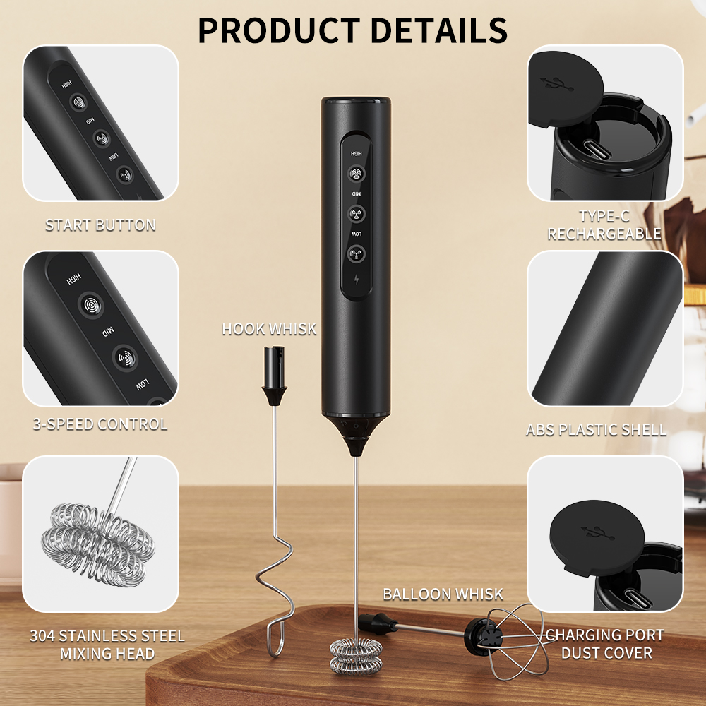 3 in 1 Electric Handheld Milk  - Hand Mixer Electric 评论和价格