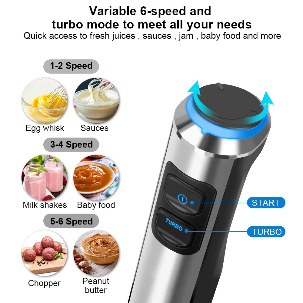 4 in 1 High Power Hand Stick B - Blender High Power 评论和价格