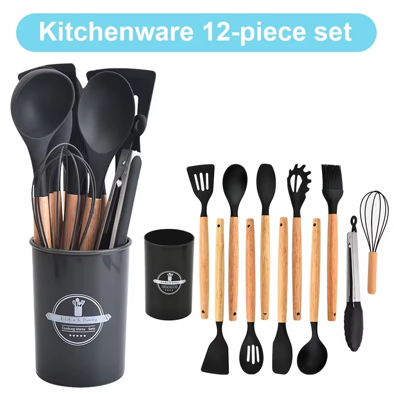 12Pcs Kitchen Utensil Set Sili - Kitchen Appliances Combo 评论和价格