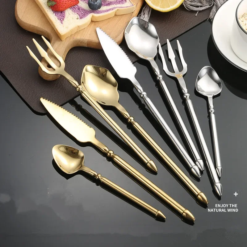 4pcs Upscale Cutlery Set 304 S - Kitchen Appliances Combo 评论和价格