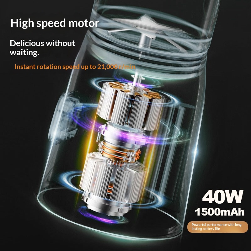 450ML Portable Electric Blende - Blender High Power 评论和价格