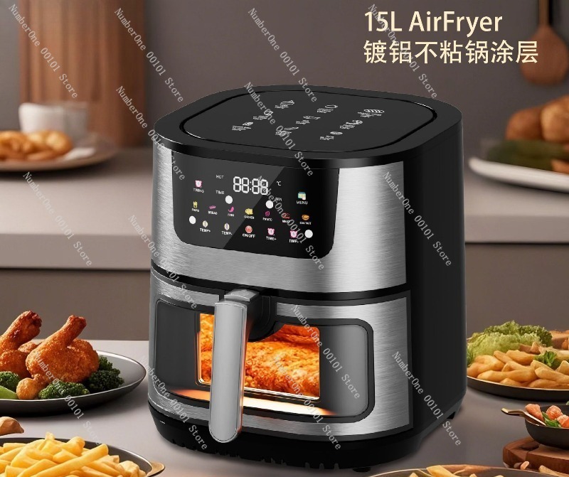 15L Electric Oven Air Fryer Co - Kitchen Appliances Combo 评论和价格